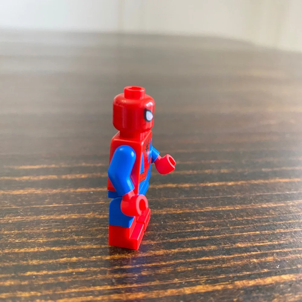 LEGO Marvel Super Heroes‎ Minifigure Spider-Man Metallic Blue Eyes 76113